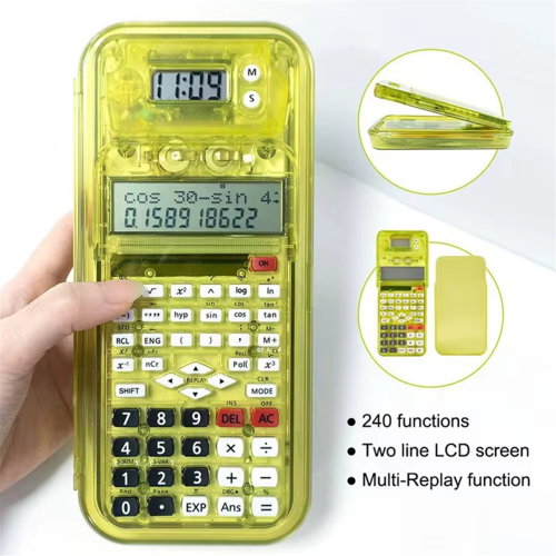 Calculadora Científica Multifuncional Luxmoc Azul 1