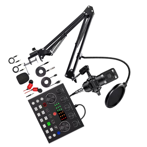 Microfono a condensatore audio professionale per podcast BM800 V8s 2
