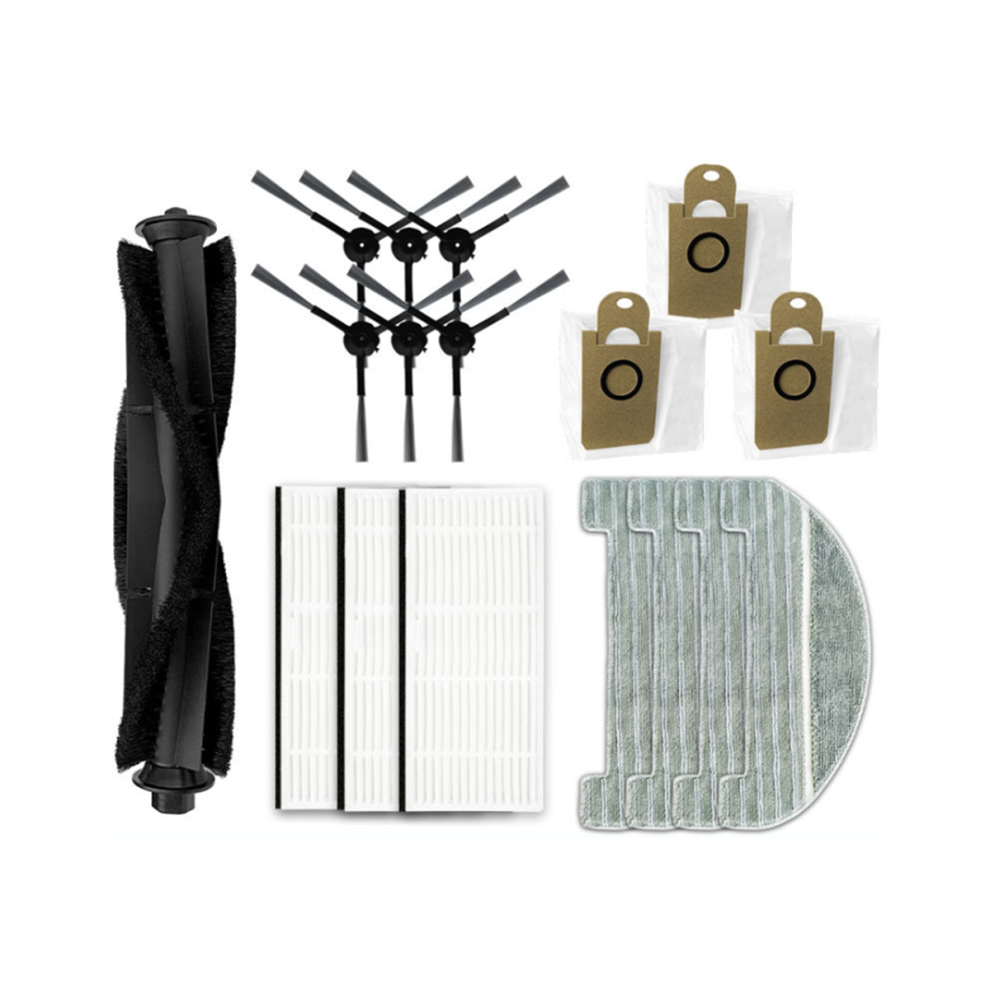 17 Pezzi Per Accessori Di Ricambio Per Aspirapolvere Robot M8 Pro