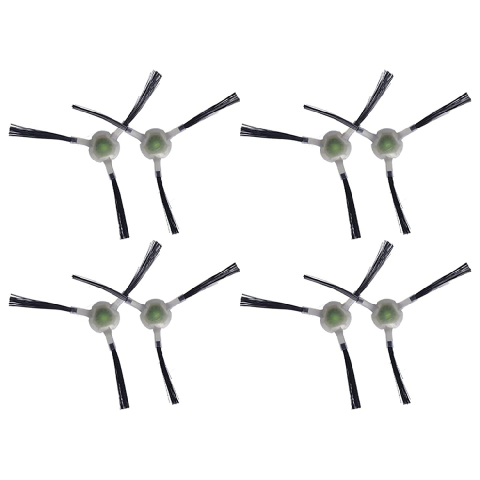 Lot de 8 brosses latérales de rechange pour aspirateur
