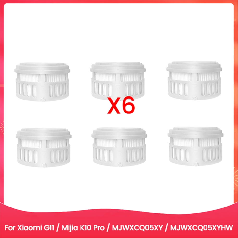 6 Filtros De Repuesto Para Aspiradora G11 K10 Pro-image