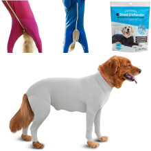 Shed Defender Original Hunde-Einteiler fr den Fellwechsel von Hunden, gesehen in Shark Tank, leicht, atmungsaktiv, Bodysuit fr Hunde, Erholun
