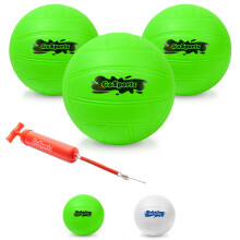GoSports Pacote de 3 Bolas de Voleibol Aquático para Piscinas ou Jogos no Jardim