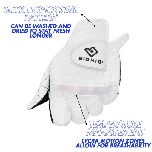 Bionic RelaxGrip 2.0 golfhandske til m?nd (Large m?nd til h?jre) 2
