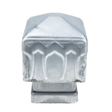 Iron Square Post Caps for Decorative Fence Cover