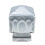Iron Square Post Caps for Decorative Fence Cover 1