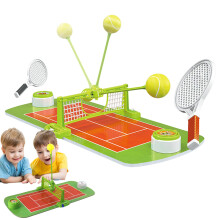 Table Tennis Game Mini Table Tennis Set Interactive Sports Game With Rackets For Two Players Table And Indoor Area