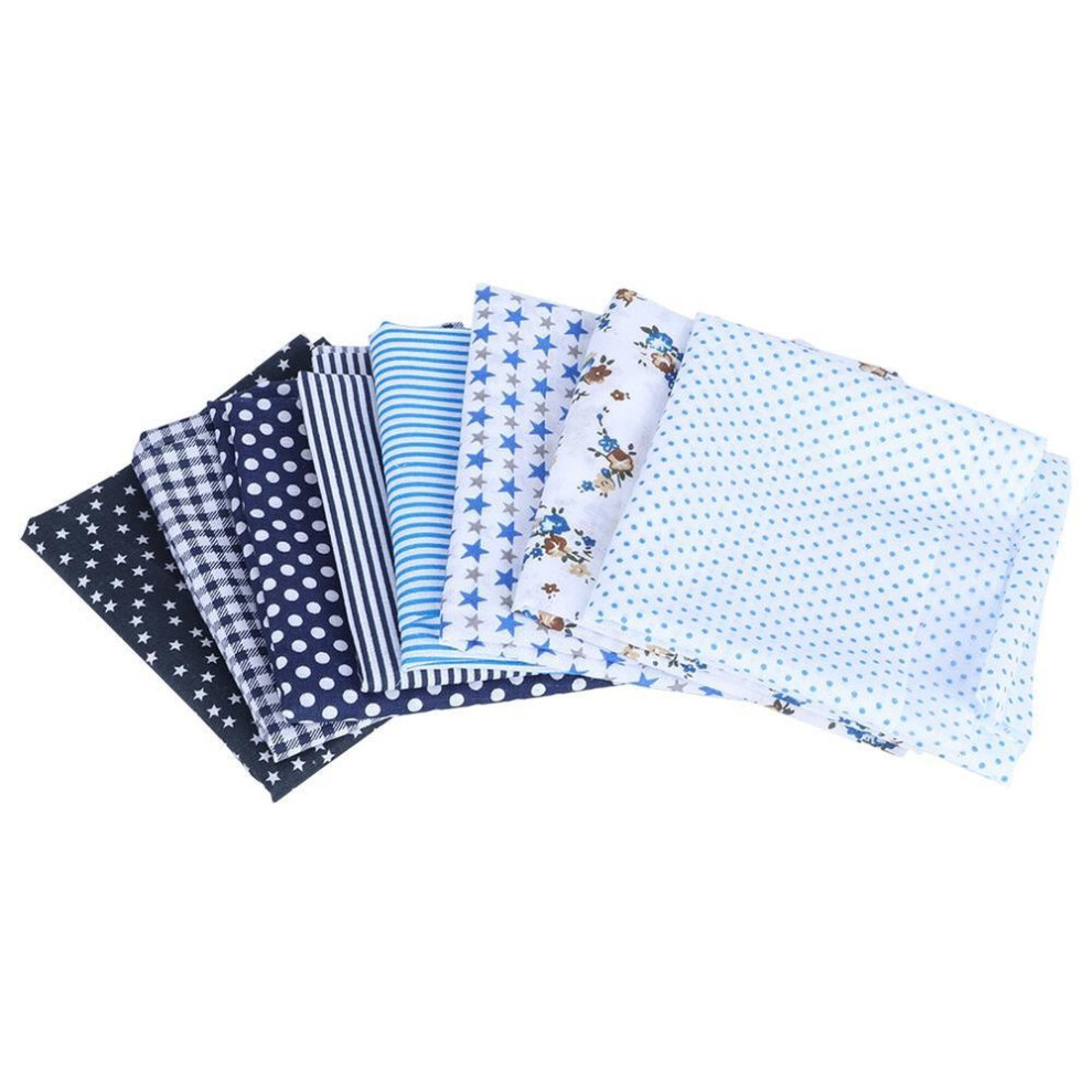8pcs/set Handcraft Cotton Fabric Diy Sewing Quilting Craft Cloth Kit For Bedding 50x50cm