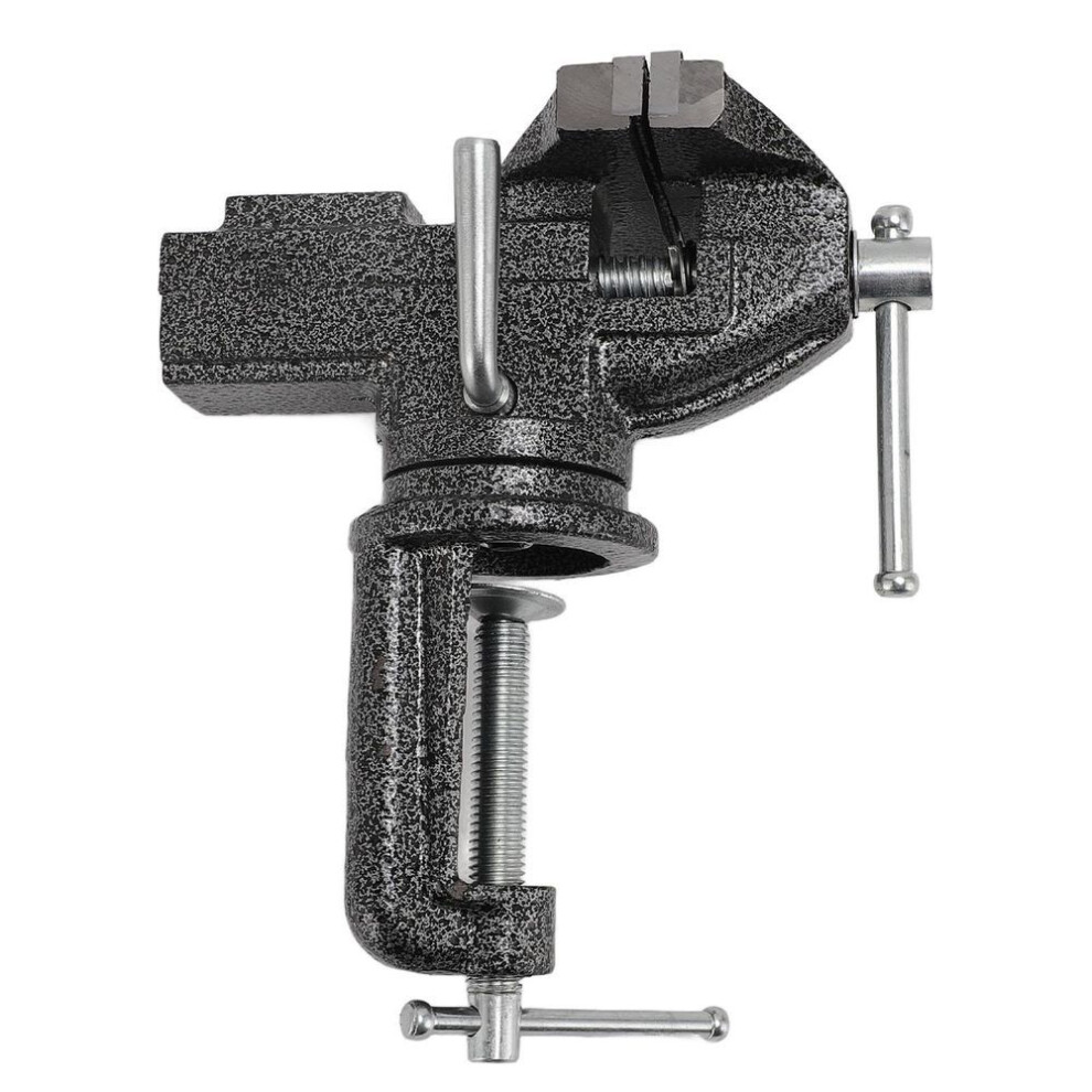 Clamp Table Vise 360 Degree Rotating Universal Mini Workbench Vise 75mm Jaw Opening Width 62mm