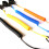 Wrapped paddleboard leash, thick leg strap, replacement surfboard leash, spiral spring leg, foot rope, blue surf leash Ref: 7286 5