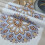 vinyl tablecloth for rectangular tables, oilresistant, PVC (90x140cm, Color:5) Ref: 3863 4