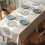 vinyl tablecloth for rectangular tables, oilresistant, PVC (90x140cm, Color:5) Ref: 3863 1