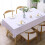 Tablecloth 120x180cm PVC Lotus Effect Table Protector Mat Qfj16 1