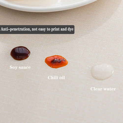 Tablecloth 120x180cm PVC Lotus Effect Table Protector Mat Qfj16 2