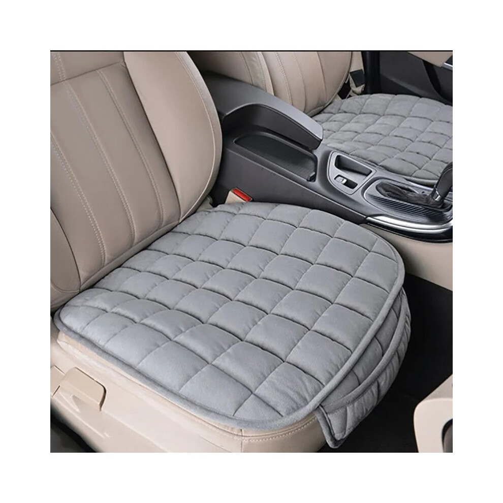 Car Seat Cover, Warm Winter Seat Cushion, Nonslip Front Seat Cushion, Breathable Underlay For Vehicles, Car (03Gray) 6276012088617