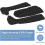 Surfboard Traction Pad NonSlip Traction Pad Tailpad Deck Grip Surfboard Traction Pads Black Ref: 9088 2