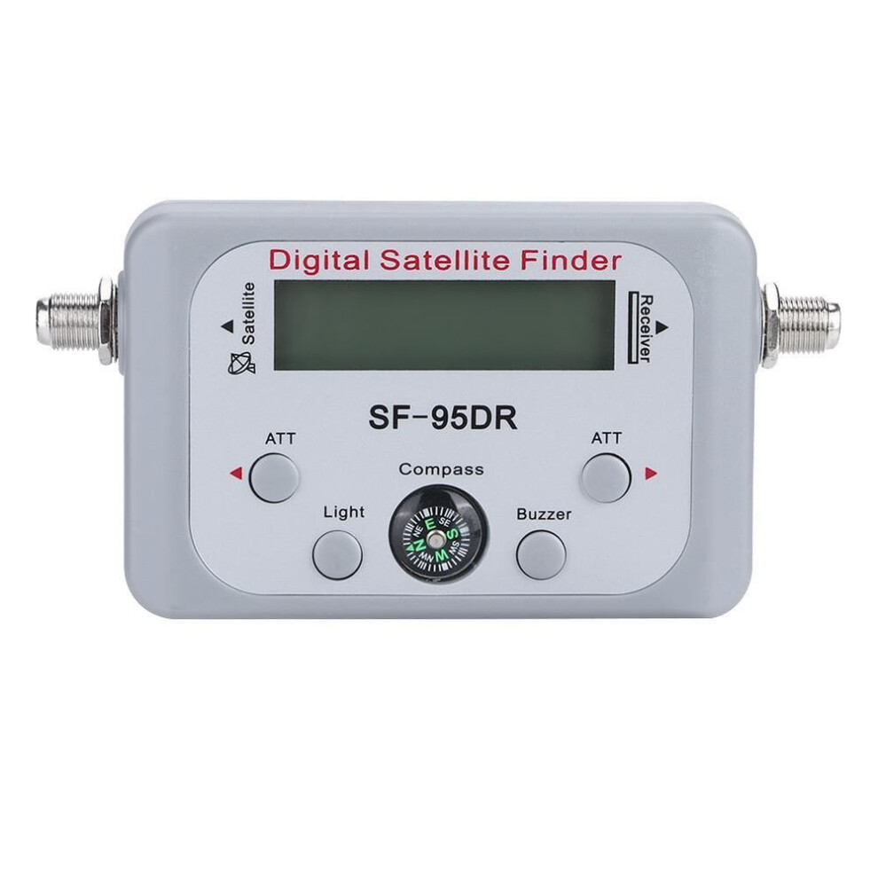 Sf-95dr Digital Satellite Signal Meter Finder Instrument Equipment Support For Directv