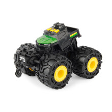 JOHN Deere Toys Toys Monster Preiss Gator con luces y sonidos Tractor para nios de 6 pulgadas Edades Verdes 3+ Rojo