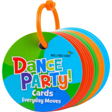 MOLLYBEE KIDS Dansefestkort til b?rnehaven til hverdagsbev?gelser Gaver til alderen 3+ Sm?b?rns rejsespil og aktivitet
