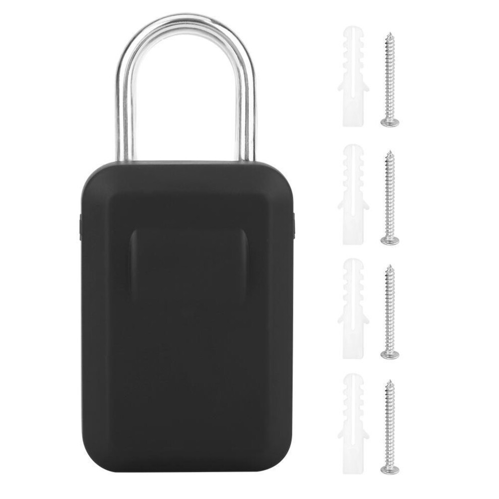 Wall Hanging Password Key Box Key Lock Storage Case With Waterproof Cover For Home Outdoor