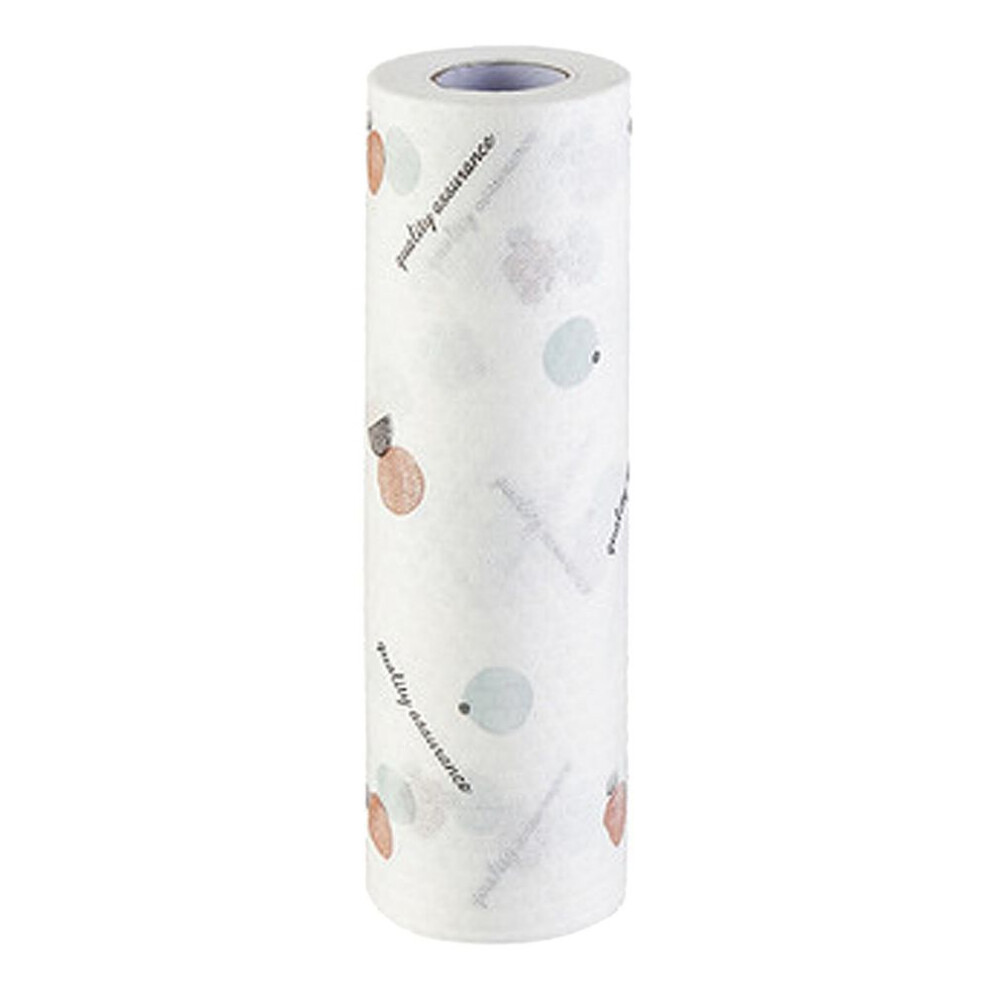 50 Sheets Disposable Cleaning Cloths Wipe Roll Nonwoven Fabric Water Absorption Dish Rag Towel For