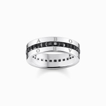 Thomas Sabo - TR2361-643-11-52 - Ring - Damen - 925er Silber geschwärzt - Weite 52