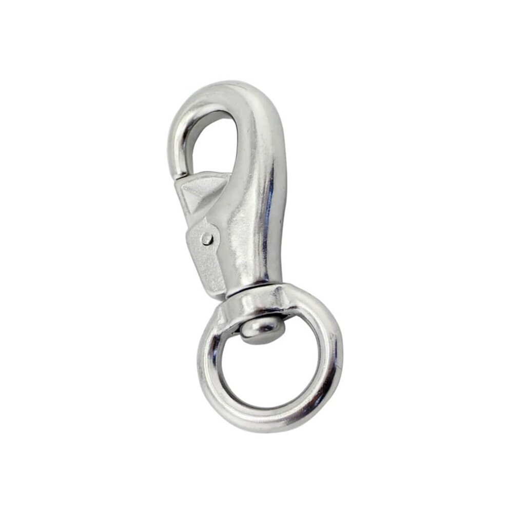 Compatible With Hammock Hanging Kit 1Pcs Stainless Steel Bull Swivel Eye Snap Trigger Clip Hook 65Mm Snap Hook 448763300751