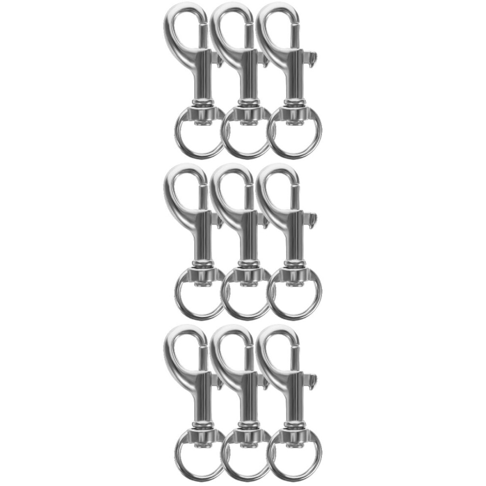 3Sets Sturdy Trigger Snap Hooks Metal Clip For Dog Leash Swivel Hook For Marine 20Pcs3 448763300782