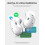 Wireless Bluetooth Earphones -  Mystic White (Reed) 4