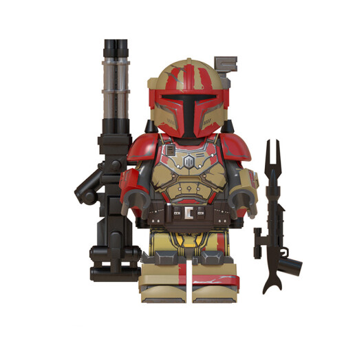 8PCS Star Wars Heavy lnfantry Mandalorian  Mini Figures Sets fits Lego 1