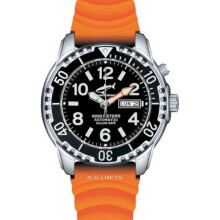 Chris Benz Dames, Heren, Unisexhorloge CB-1000A-S-KBO automatisch, duikershorloge