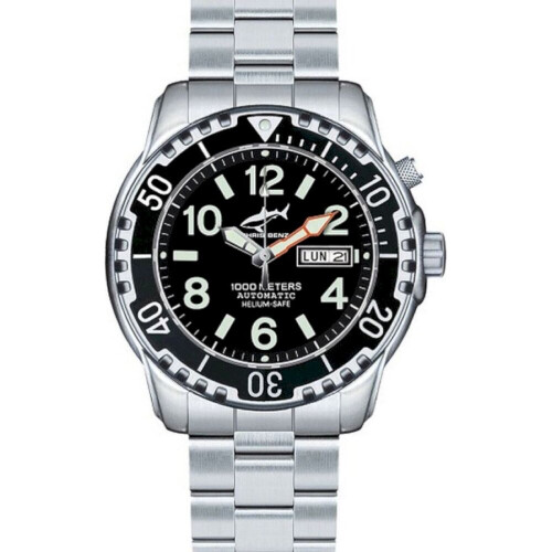 Chris Benz CHRIS BENZ - Orologio subacqueo - DEEP 1000M AUTOMATICO - CB-1000A-S-MB