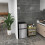 Homcom HOMCOM 88L Small Fridge Freezer with 5-Setting Thermostat, Inner Light 1