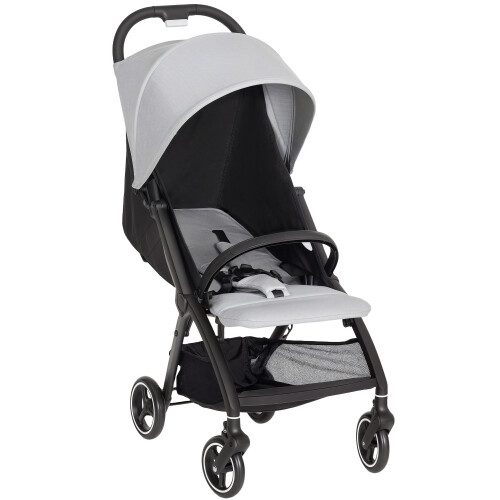 AIYAPLAY Travel Stroller with Easy Folding, Lightweight Pushchair Light Grey 1