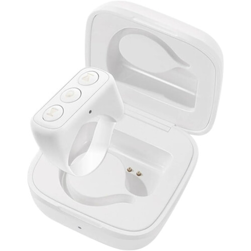 White|cn|bluetuth 5.3 Ring Wirelets for  Photos iPhone Videos 1