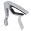 Perfect Folk Acoustic Guitar Trigger Change Capo Silver 1