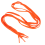 Sneaker- 8 Mm Breites Orangefarbenes Flaches SchnüRsenkel-Paar 5