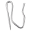 10 Stueck Vorhang Draperie Pin Haken - silbrig 7