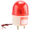 (R) Wechselstrom 220V 15W Rotes Licht Industrielle Signalsaeule Blitzwarnleuchte 3