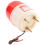 (R) Wechselstrom 220V 15W Rotes Licht Industrielle Signalsaeule Blitzwarnleuchte 4