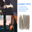 24 Stueck E-Gitarre Bunddraht Set 2.2Mm 9