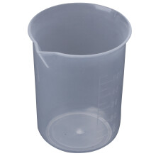 2 Stueck 50 ml Plastik transparenter Messbecher fuer Labor
