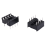 10 x 8 Pin DIP IC Sockel Adapter Loetentyp 7