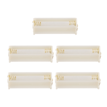 (R) 5 Stueck Runde 3 x 1.5V AAA Batterie Halter -
