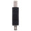 USB Druckeradapter Typ A weiblich zu B maennlich Adapter Schwarz Silber Ton 3
