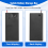 Black Plastic Storage Pair -9V Batteries Switch Battery Holder 8