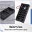 Plastic 8 X 1.5V AA 2A CELL Battery Holder 12V With Lead Wire 7