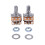 2 * B50K 50K Ohm 6 Terminals Dual Linear Rotary Taper Potentiometers 1