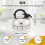 60 Minute Counting Teapot Shaped Kitchen Cooking Alarm Clock Timer 1