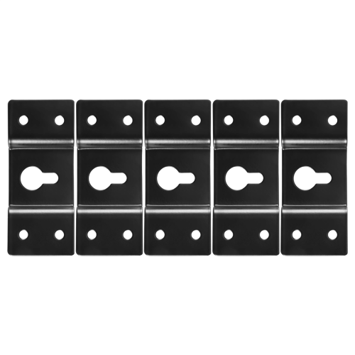 DIY Audio Sound Box Speaker Wall Mount Iron Hook Hanger Plate 5PCS 1